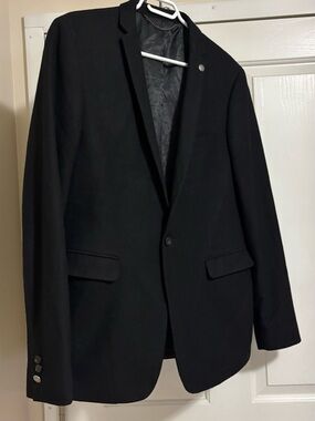 Burton London Black Men's Sport Coat Blazer